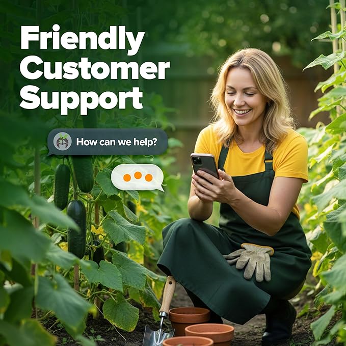 HOME GROWN Organic Marketmore Cucumber Seeds 200+ Heirloom Non-GMO Seeds for Planting, High Germination, Hardy & Vigorous Slicing Cucumber, Trellis & Raised Bed Garden (Cucumis sativus)