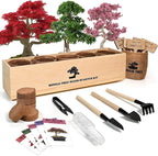 Bonsai Tree Kit with Complete Growing Starter Kit, Great Potted Growing DIY Gift for Adults