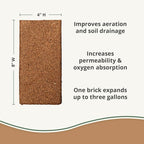 Coco Bliss Coco Coir Bricks (20-Pack, 650gm Bricks) - Organic Coco Coir for Plants - OMRI-Listed Coconut Coir for Plants - Coconut Coir Bricks - Coco Peat for Plants, Garden Soil, & Organic Mulch