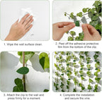 Plant Vine Wall Clips 70PCS Plant Clips for Climbing Plants with 84PCS Strong Adhesion Sticky Glues Plants Leaf Holder Garden Clip for Climbing Plants Gardening Tools Gifts for Gardeners