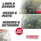 Chapin 16109 Pump Sprayer, 1‑Gallon, Lawn & Garden, Translucent Poly Tank, Adjustable Cone Nozzle, Ergonomic Handle & in‑Tank Filter for Herbicides, Pesticides, Fertilizers & Cleaning Tasks, 2 Pack