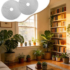 6 Pcs 11.81 Inch Plant Pot Grids-Cuttable, Plant Pot Soil Protective Covers, Thickened Flower Protectors from Animals for Indoor Outdoor Garden Plant Protection