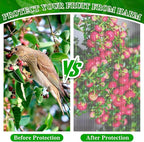3 Pcs Plant Barrier Net Mesh, Plant Barrier Net Mesh, Bird Netting, Barrier Bags for Vegetables Fruits, Covering Plants Bags, Tomato Plant Netting for Protect Plants from Birds(2.4 x 3.5 FT)