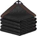 winemana Black Shade Cloth 50%, 8x10 FT Mesh Tarp - Garden Shade for Greenhouse, Patio, Vegetables, Plants Cover and Chicken Coops, Sun Shade Net for Outdoor Protection with Reinforced Grommets