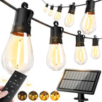 65ft-Solar-Powered-Lights-Outdoor-Waterproof-String Lights-Outside-Patio-Yard-Garden-Fence-Backyard-Deck-Porch-Balcony-Patios-Camping-Battery-Operated-LED-Fairy-Strip-Lighting-Hanging-Edison-Bulbs-S14
