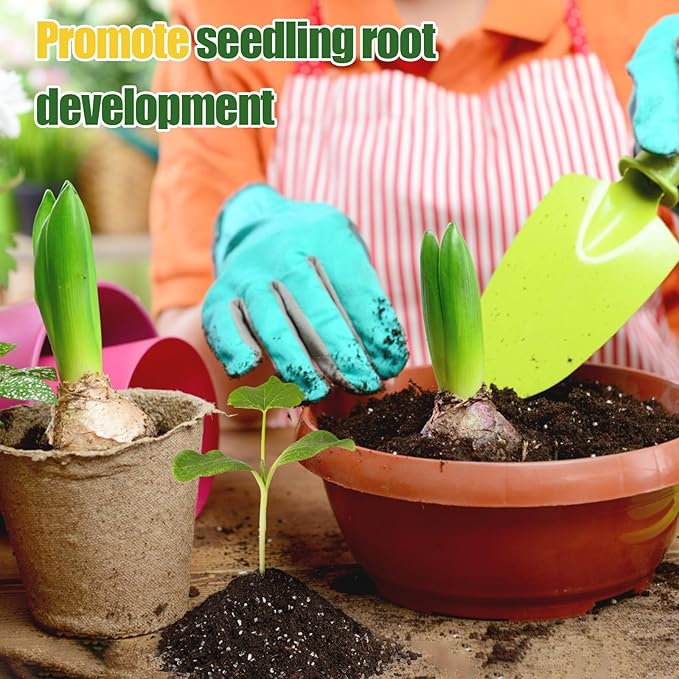 Doter Organic Seed Starter Premium Potting Soil Mix 2qt, All Natural Seed Starter Mix for Fast Germination and Vigorous Seedlings with Strong Root Systems