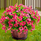 Artificial Flowers for Outdoors Fake Plants, 12pcs Fake Flowers Artificial Plants Outdoor UV Resistant,Silk Faux Flowers Shrubs Greenery Plants for Porch Garden Patio Window Box Decor