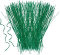 Plant Twist Ties - 8'' Plant Ties for Climbing Plants - Garden Ties Reusable Twist Ties Garden Twine for Plants Vines Cords Bags - Pack of 100, Green