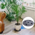 4PCS Plant Level Pot Elevator, Plant Stands, 12inch Plant Pot Saucer for Prevent Rot and Damage on Patio & Deck (30cm-4pcs, Black)