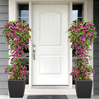 Artificial Bougainvillea Tree -5FT Faux Bougainvillea Tree with Realistic Flowers, Tall Fake Flower Tree for Indoor or Outdoor Decor, Silk Floral Plant for Living Room, Porch, Garden (Purple)