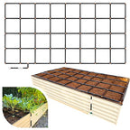 Garden Grid Watering System, 4x8 | Garden Irrigation System for Garden Beds | Pre-Assembled, Waters Every Plant, 2-Min Setup, USA-Made, Lasts 5–10x Longer Than Drip Irrigation | Standard, 44"x88"
