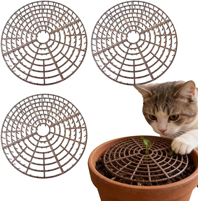 Flexible Plant Wrap, Indoor Outdoor Sleeve, Cover with Scratch Proof, Lightweight Cuttable Mesh Protector, Pot Guard with Modern Design, Plant Barrier for Apartment Dorm 11.81x11.81x0.98 inches