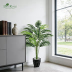 Der Rose 44" Artificial Palm Tree with Stable Base for Indoor Living Room Office Porch Balcony Decor