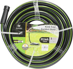 Worth Garden Hose 3/4 in. x 100 ft. - Heavy Duty Lightweight PVC Water Hose - Flexible, No Kink, Leakproof, Male to Female Fittings - 200PSI Work & 500PSI Burst, for Lawn, Gardening & Commercial Use