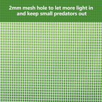 48" Outdoor Mesh Plant Enclosure, Mesh Plant Cover for Pests, Bird and Pest Protection Guard for Fruit, Vegetables, Flowers and Herbs Pop-Up Cage 28 x 28 x 48 Inches
