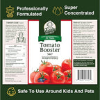 Farmer's Secret Tomato Booster Fertilizer - Super Concentrated - 3:8:7 Ratio Fortified with Humic Acid, Iron and Calcium - Grow More Tomatoes (32oz)