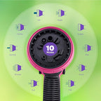 Hose Nozzle [Pink] Heavy Duty Hose Sprayer With 10 Adjustable Watering Patterns. Thumb Control Design, Comfortable Ergonomic Grip, Garden Hose Nozzle for Watering Plants & Lawns/Fun showers/Cleaning
