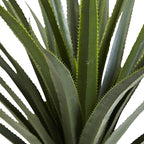 Nearly Natural 4ft Artificial Spiked Agave Plant, Faux Succulent Greenery for Indoor Decor