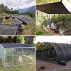 Right Angle Sail Shade Sun Shade Canopy Shading Net Breathable Mesh Shade Sail, Shade Netting Outdoor Mesh Shade Netting for Greenhouse Pergola Garden,black-3x3m