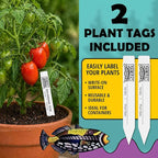 FoxFarm Ocean Forest Potting Soil with 2 Plant Tags, 1.5 cu ft – Light, Aerated Texture – for All Container Plants
