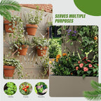 Casaphoria Metal Raised Garden Bed with Trellis and Wheels, 72"x47"x16" Arched Planter Box for Climbing Plants, Vegetables & Vines, Features Drainage Holes and Privacy Screen, Grey-Star