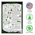 Natural Organic Fertilizer – Recreational Indoor Rare Gardens and Farms – Buds Blossoms and Leaves Superior Growth – 50 Gal Mix NPK Stabilized Growth