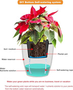ORIMERC 100 feet 1/4 inch Self Watering Rope Capillary Wick Automatic Waterer for Potted Plant Vacation Holiday Flower Sitter Hydroponic Passive Wicking Cord String Indoor Outdoor Garden System Device
