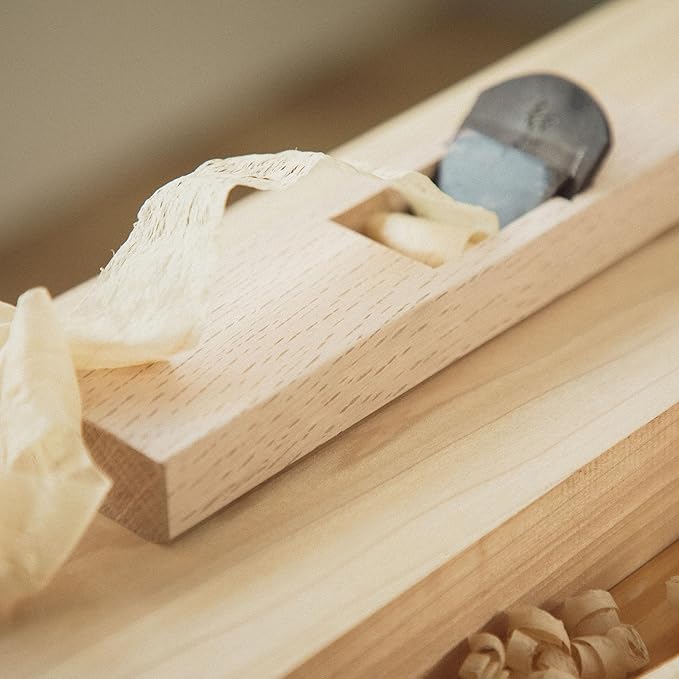 Wazakura Japanese Hand Plane (Kanna) for Smoothing, Woodworking Tool, Made in Japan (36mm)