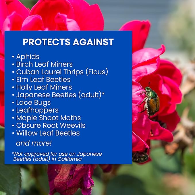 BioAdvanced All-In-One Rose and Flower Care I Granules - Fertilizer, Insect Control & Disease Control - Prevents Pests and Diseases - Up to 6 Weeks Protection - 4 lb Bottle