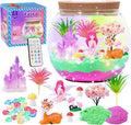 Hannstar Fairy Garden Kits for Kids - Light Up Terrarium kit Birthday Gift for Girls Ages 4 5 6 7 8 10 12 Years Old - Creative Garden Toys for Girls - DIY Arts and Crafts Kit for Kids
