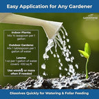 Gardenwise 20-20-20 Water-Soluble Fertilizer – Powder for Liquid Plant Food for Indoor & Outdoor Plants, Orchids, Vegetables, Lawns, Flowers – 20 20 20 Fertilizer (8 oz)