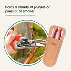 Weaver Leather Arborist Shaped Pruner Pouch, Tan