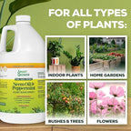 Neem Oil Spray for Plants with Peppermint Oil, Natural Plant Wash Made for Indoor and Outdoor Plants Smart Grower 128oz Gallon Refill Ready to Use Spray