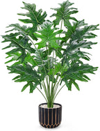 Der Rose Fake Plants Tall Green Artificial Tropical Faux Plants Indoor for Living Room Home House Decor