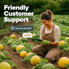 HOME GROWN Melon Seeds 5 Variety Mix 115+ Heirloom Non-GMO, High Germination, Watermelon Sugar Baby, Cantaloupe, Honeydew, Sweet & Juicy Summer Fruit, Indoor Outdoor Garden (Cucumis melo/Citrullus)