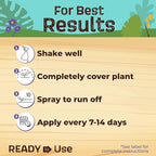 Bonide Captain Jack's Neem Oil, 128 oz Ready-to-Use, Multi-Purpose Fungicide, Insecticide and Miticide for Organic Gardening