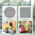 60 Pcs 4 inch Round&Square Flower Pot Hole Mesh Pad Plant Drainage Screens Gasket Bonsai Pot Bottom Grid Mat Mesh for Bottom of Planters Stop Soil from Falling Out