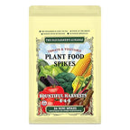 The Old Farmer's Almanac Tomato & Vegetable Plant Food Mini Spikes - NPK 6-4-6 for Continuous Feeding and Bountiful Harvests (24 Mini Spikes)