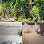 Expandable Willow Trellis for Climbing Plants Outdoors,Nature Garden Fence Lattice Panels for Outside Plant Support for Vine, Ivy, Rose, Cucumbers, Clematis 36x92 Inch(4PC)