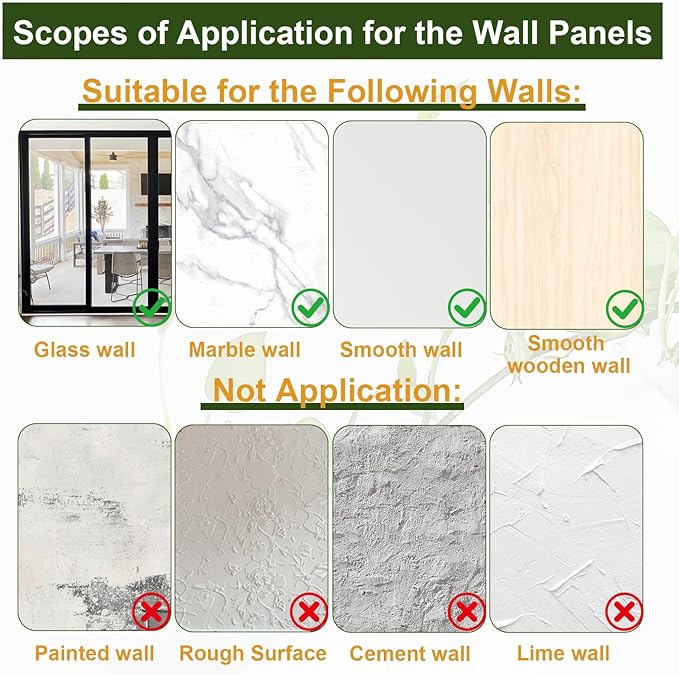 HNHMT 60 pcs Plant Wall Clips with 72 Pieces Acrylic Adhesive Sticker - Plant Climbing Wall Fixture Clips Plant Fixer Invisible Wall Vines Fixing Clips Self-Adhesive Hook Plant Clips