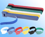 California JOS 60 PCS 6 Inches Colorful Reusable Cable Ties, Wire Ties, Cord Organizer, Cable Organizer, Adjustable Cable Management