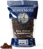 SuperMoss (24534) Horticultural Lava Rock – Premium Soil Amendment & Decorative Top Dressing for Plants, Terrariums, & Aquariums, 2 Quarts Bag, Red