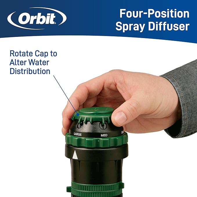 6-Pack Orbit 58573N H2O-6 Gear Drive Sprinkler