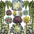 caqpo Artificial Succulents - 30 Pack - Premium Unpotted Succulent Plants Artificial - Realistic Textured Succulents - Fake Succulent Plants for DIY - Feaux Faux Cactus Plant Bulk