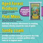 FoxFarm Ocean Forest Potting Soil with 2 Plant Tags, 1.5 cu ft – Light, Aerated Texture – for All Container Plants