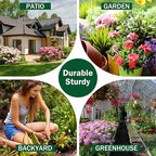 Weed Remover Tool,2-in-1 Portable Hand Weeding Tool with 6 Teeth,Portable Garden Weeder Tool,2026 New Gardening Weeding Tools,for Garden Hand Tools for Garden, Backyard, Farm & Vegetable Planting