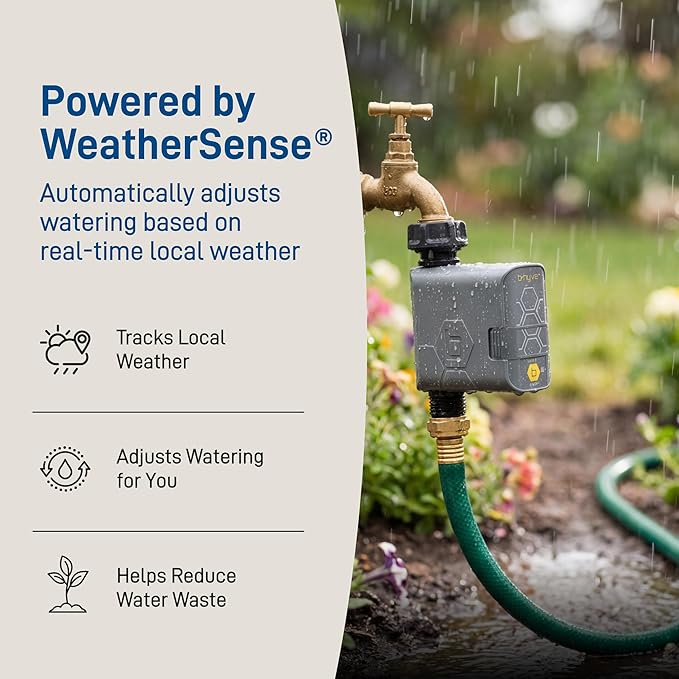 Orbit 90204Z B-hyve Gen 2 Smart Hose Watering Timer with Wi-Fi Hub
