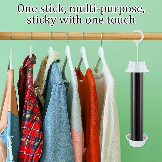 Qualirey Fly Traps for Indoor Outdoor Hanging Fruit Fly Stick Trap Sticky Mosquito for Home Insect 10 x 2.5 Inches(Black,8 Pcs)