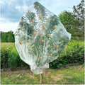 2Pcs Large Bird Barrier Netting Mesh, 7.9 * 6 FT Garden Netting with Zipper and Drawcord, Fruit Tree Covers to Protect Fruit from for Fruit Trees