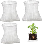 Plant Protectors, 3PCS Gopher Baskets, 12x5.9 Gopher Wire Basket, Stainless Steel Gassers, Reusable Plant Protectors for Plants, Berries, Vegetables, Tree Root Barrier